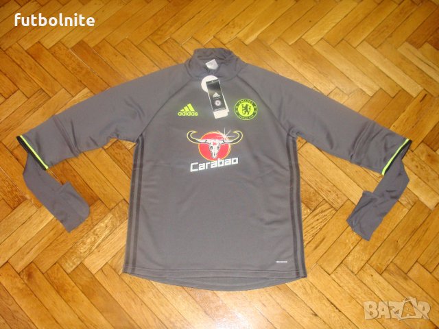 Уникален Тренировъчен Анцуг на Челси Адидас тесен Chelsea Training Tracksuit Adidas New, снимка 5 - Футбол - 34628955