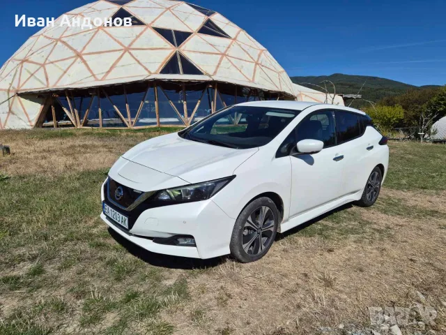 Nissan Leaf Термопомпа, 360* камери, всички защити, 100% бат.като новa