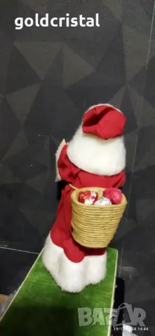 Стара кукла дядо мраз за под елхата , снимка 3 - Антикварни и старинни предмети - 38968961