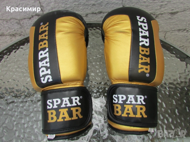 Боксови ръкавици SPARBAR SB1 PU VELCRO, снимка 1