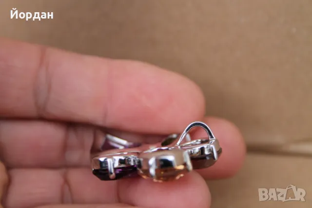 Дамски висулки за колие ''Swarovski'', снимка 6 - Колиета, медальони, синджири - 49753919