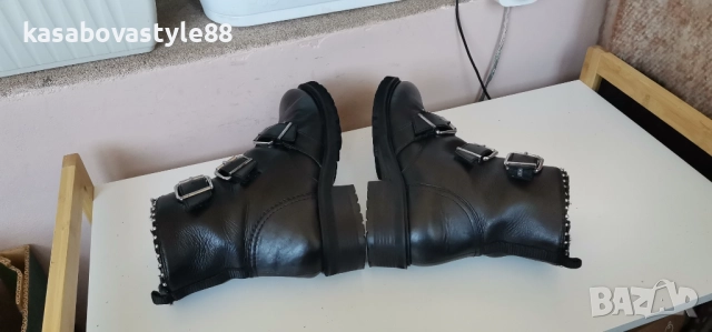 Боти Hallhuber 38 н Естествена кожа , снимка 7 - Дамски боти - 52743134