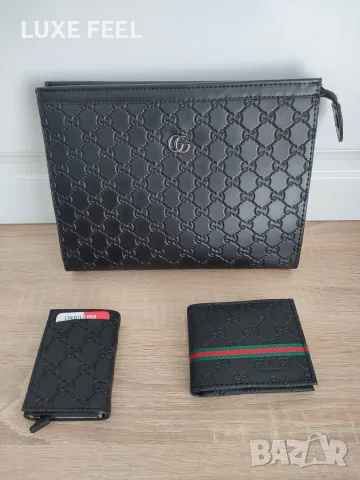 Louis Vuitton ⚜️Мъжки Клъч , снимка 17 - Чанти - 56275782