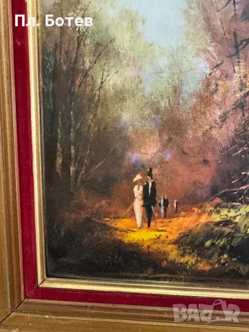 Порцеланова картина, снимка 3 - Картини - 48279072