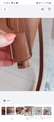 Дамска чанта естествена кожа Michael Kors , снимка 3 - Чанти - 52647520