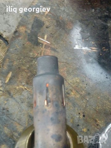 Малка бензиноеа горелка от месинг, снимка 8 - Антикварни и старинни предмети - 41121896