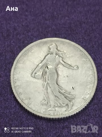1 франк 1902, снимка 3 - Нумизматика и бонистика - 41488985
