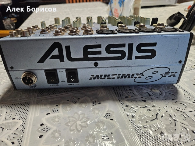 Миксер Alesis, снимка 3 - Ресийвъри, усилватели, смесителни пултове - 53085413