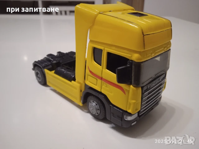 Камион влекач SCANIA, 1/43- 1/46,  Dickie toys, снимка 3 - Колекции - 50886710