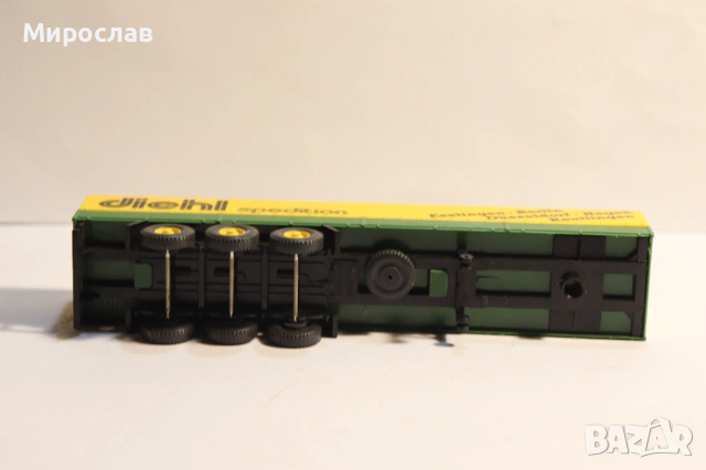 WIKING H0 1/87 РЕМАРКЕ КАМИОН МОДЕЛ ТИР, снимка 3 - Колекции - 53214504