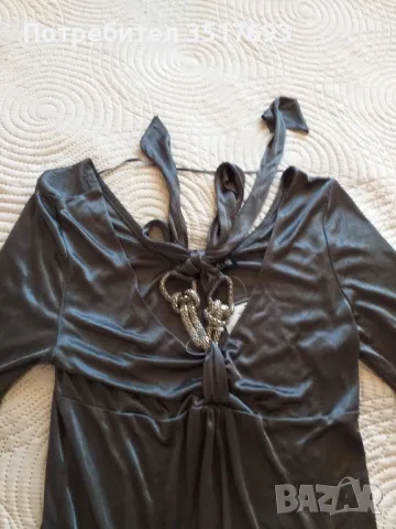 Дамска блуза с бижу No excluse XS/S, снимка 3 - Блузи с дълъг ръкав и пуловери - 48816286