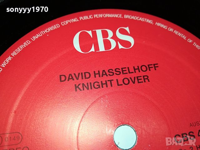 SOLD OUT-DAVID HASSELHOFF-ПЛОЧА 0104231849, снимка 11 - CD дискове - 40218524