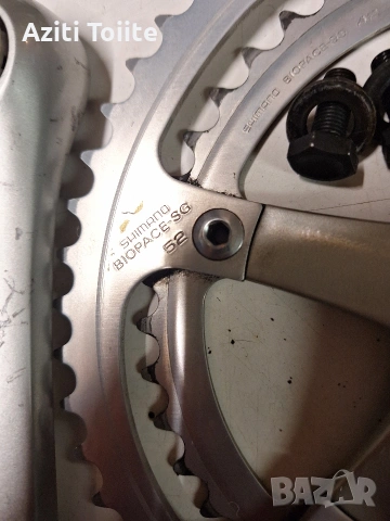 vintage groupset shimano 105 series 1051, снимка 12 - Части за велосипеди - 53017422