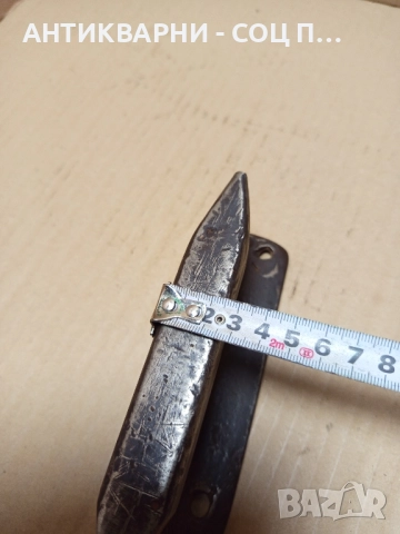 Стара Малка Релсова Наковалня 1кг., снимка 9 - Антикварни и старинни предмети - 51556371