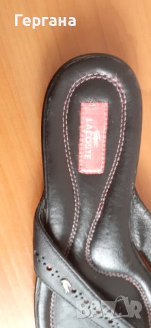 Чехли Lacoste № 39, снимка 2 - Чехли - 40615781