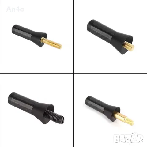 Универсална малка карбон тунинг антена, снимка 3 - Аксесоари и консумативи - 48692619