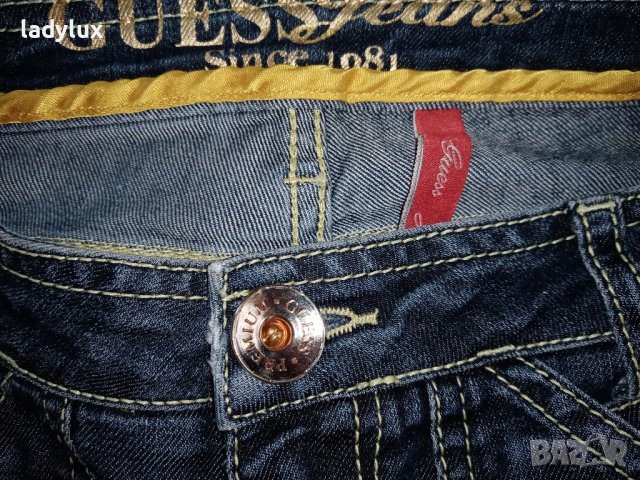 GUESS Jeans, Дънки, Размер 27. Код 1985, снимка 4 - Дънки - 41187440