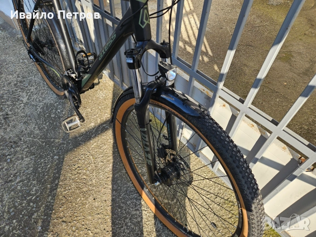 Хидравлика-алуминиев велосипед 29 цола AXESS-шест месеца гаранция, снимка 2 - Велосипеди - 53160227