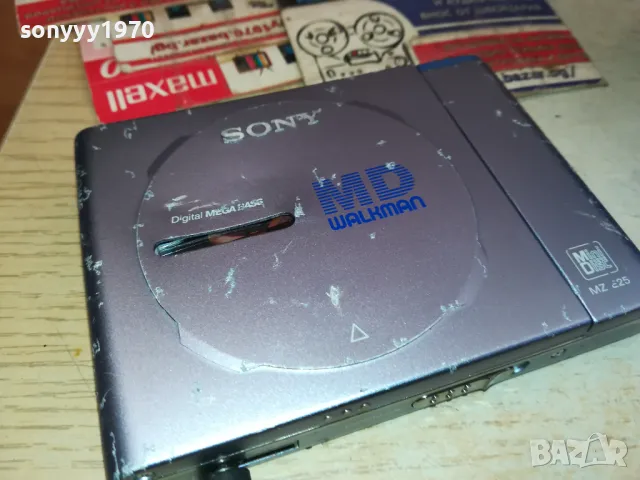 MINIDISC SONY-РАБОТИ С НОРМАЛНА БАТЕРИЯ 1,5В 2611241012, снимка 8 - Радиокасетофони, транзистори - 48109408