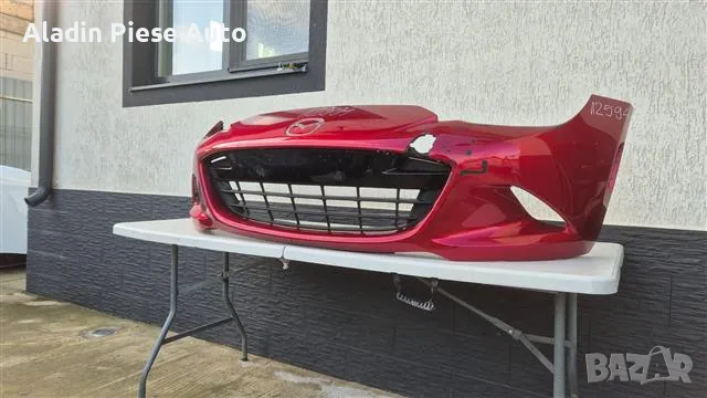 Предна броня Mazda MX5 MX-5 MIATA година 2015 2016 2017 2018 2019 код N243-50031, N24350031 , снимка 2 - Аксесоари и консумативи - 50295620
