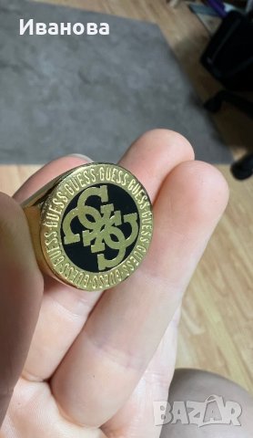 * цена само до края на месеца* Мъжки пръстен guess