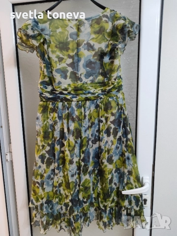 Елегантна рокля шифон, снимка 2 - Рокли - 51488849