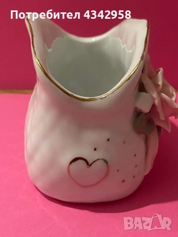 Винтидж порцеланова вазичка.Германия., снимка 8 - Антикварни и старинни предмети - 52513452