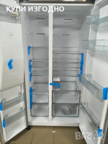 Хладилник GORENJE Side by side ледогенератор, снимка 2 - Хладилници - 53511382