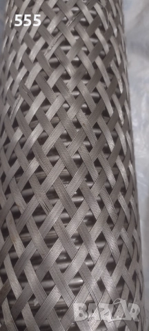 Съединение ауспух -мека връзка с фланец. 