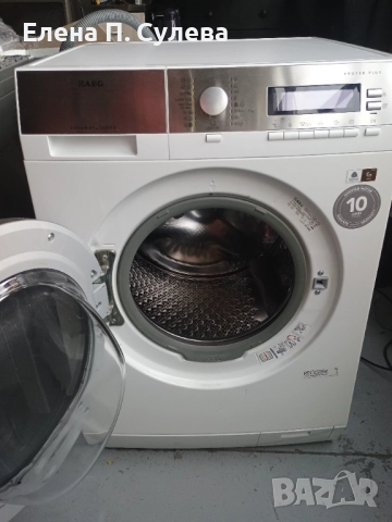 Комбинирана пералня със сушилня AEG Lavamat Turbo ProTex Plus, снимка 2 - Перални - 52217484