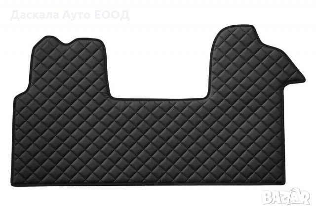 Черни кожени стелки за РЕНО Renault Master III 2010г.+ , 4 цвята, снимка 1 - Аксесоари и консумативи - 35767317