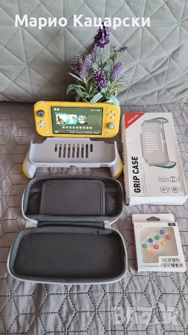 Nintendo switch lite като нова с подарък , снимка 5 - Nintendo конзоли - 53855792