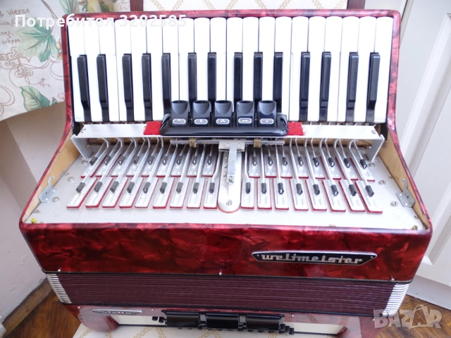 Акордеон Велтмайстер Стела 60 баса, снимка 17 - Акордеони - 52680413