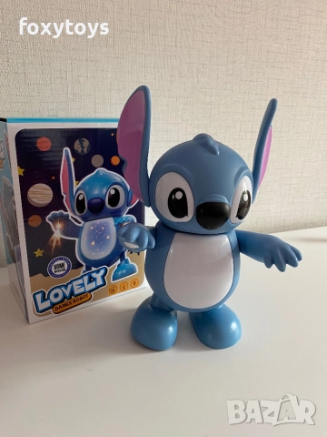 Танцуващ герой със звук и светлина - забавен Стич