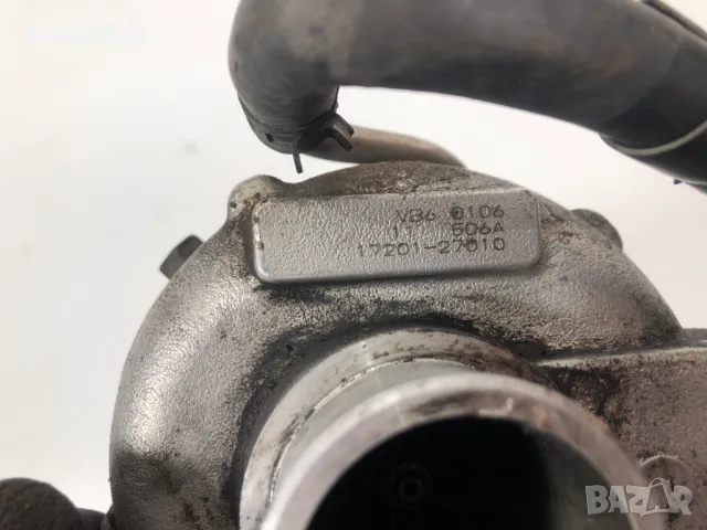 Турбо Toyota Avensis T22 2.0 D4D 110кс 2001г, снимка 4 - Части - 49255461