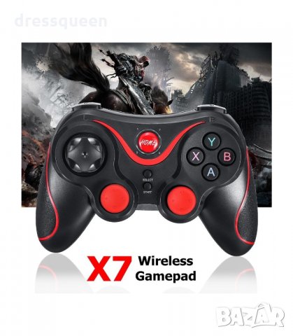 3069 Bluetoooth Джойстик за смартфон, smart TV или компютър, снимка 8 - Аксесоари - 34251448