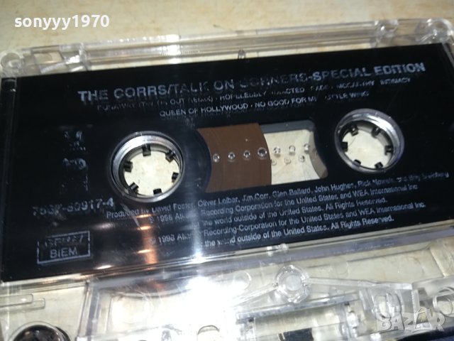 THE CORRS-ORIGINAL TAPE 2406231433, снимка 18 - Аудио касети - 41340290