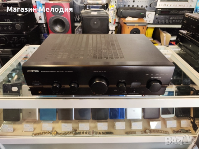 Усилвател Kenwood KA-2050R Black В отлично техническо и визуално състояние., снимка 3 - Ресийвъри, усилватели, смесителни пултове - 51581928