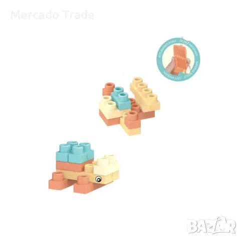 Конструктор - столче Mercado Trade, За деца, 32 части, снимка 4 - Конструктори - 48383357