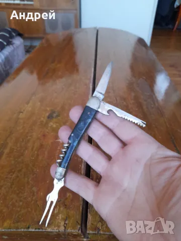 Стар джобен нож,ножче,ножка #101, снимка 4 - Други ценни предмети - 49543974