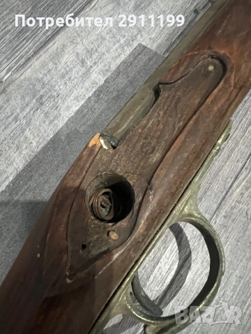 Реплика на кремъклийка, снимка 4 - Антикварни и старинни предмети - 53399020