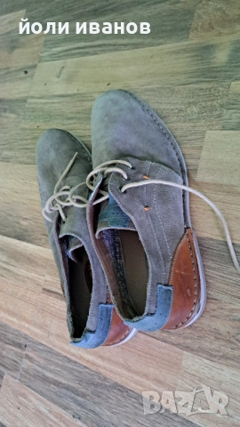 Кожени шити обувки от Албания-46 номер, снимка 13 - Маратонки - 53777966