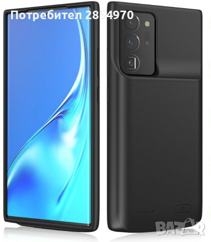 Samsung Galaxy Note 20 Ultra Battery Case 6000mAh – Black, снимка 1