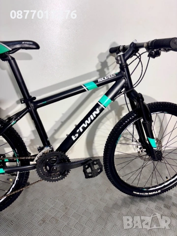 Велосипед Btwin 24 цола/ колело, снимка 5 - Велосипеди - 53733023