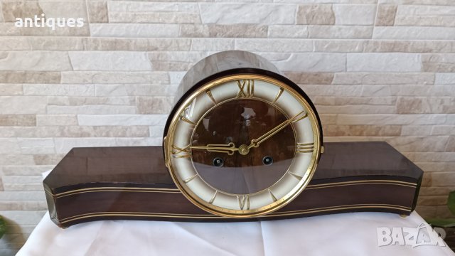 Стар каминен часовник - Dugena - Swiss Made - Антика - 1960"г., снимка 5 - Антикварни и старинни предмети - 40920084