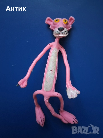 Стара Гумена Фигура Играчка Пинко от Соца '70 те год., снимка 4 - Други ценни предмети - 52897160