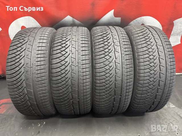 245 50 18, Зимни гуми, Michelin PilotAlpinPA4, 4 броя, снимка 3 - Гуми и джанти - 56009455