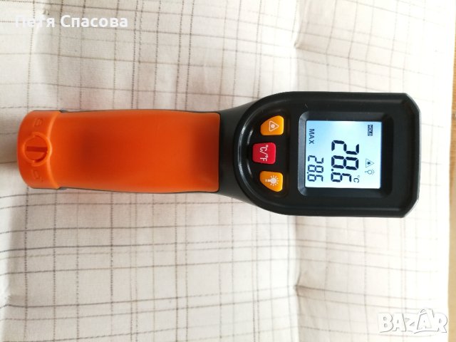 Безконтактен лазерен термометър T600A от - 50°С до +600°С, снимка 5 - Друга електроника - 42058128