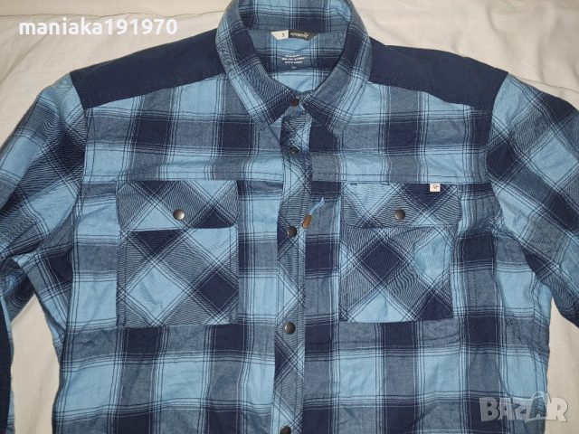Norrona svalbard flannel Shirt Men (S) мъжка риза , снимка 3 - Ризи - 44756796
