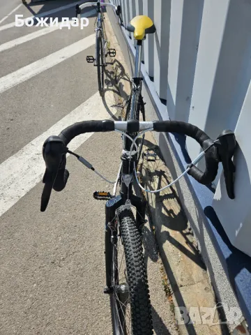 Гравъл MTB Giant T-Rack, 3x7 Shimano STX-SE, снимка 8 - Велосипеди - 49462038